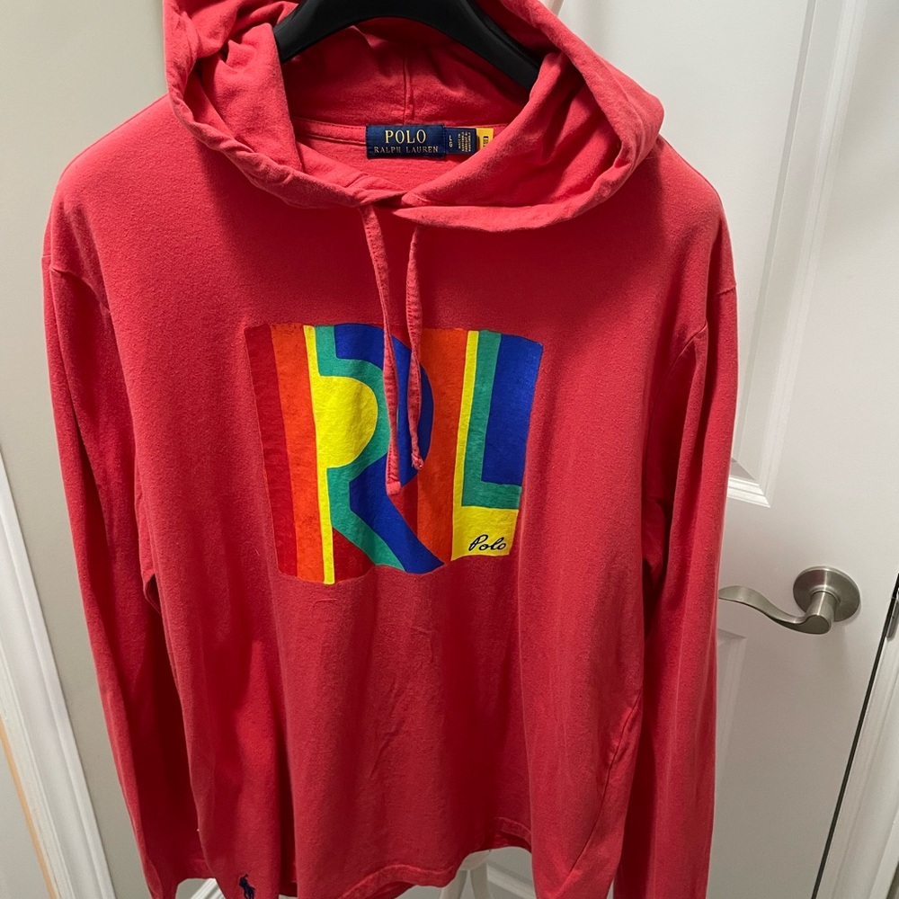 Ralph Lauren Red Polo Hoodie